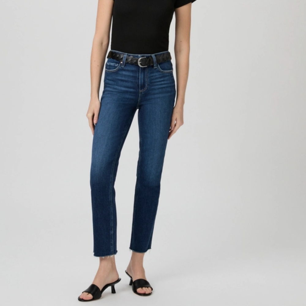 Paige Women's Straight/Skinny Jeans Darkwash W25